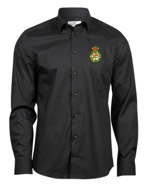 Tee Jays Stretch Luxury Shirt Sort